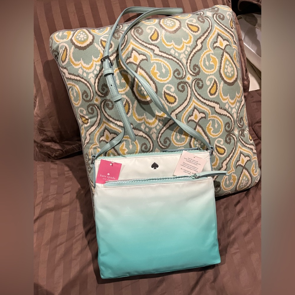 NWT Kate Spade Jae Degrade Flat Crossbody